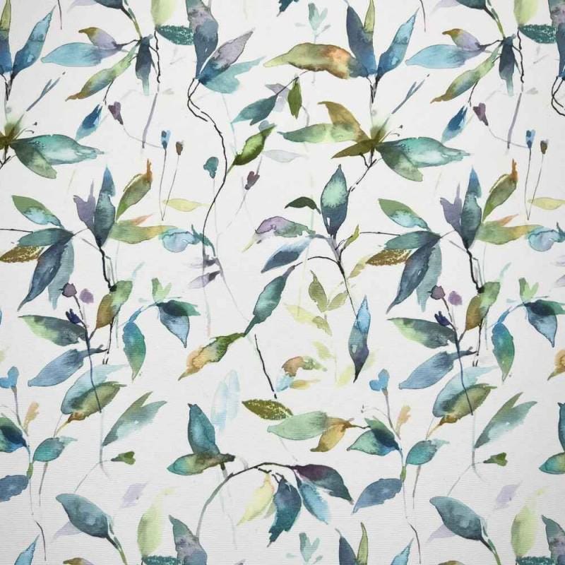 Lago Floral Coated Tablecloths , Leaves Leaf Outdoor Tablecloth , Weather Resistant Tablecloth , Round Oval Rectangle Tablecloth