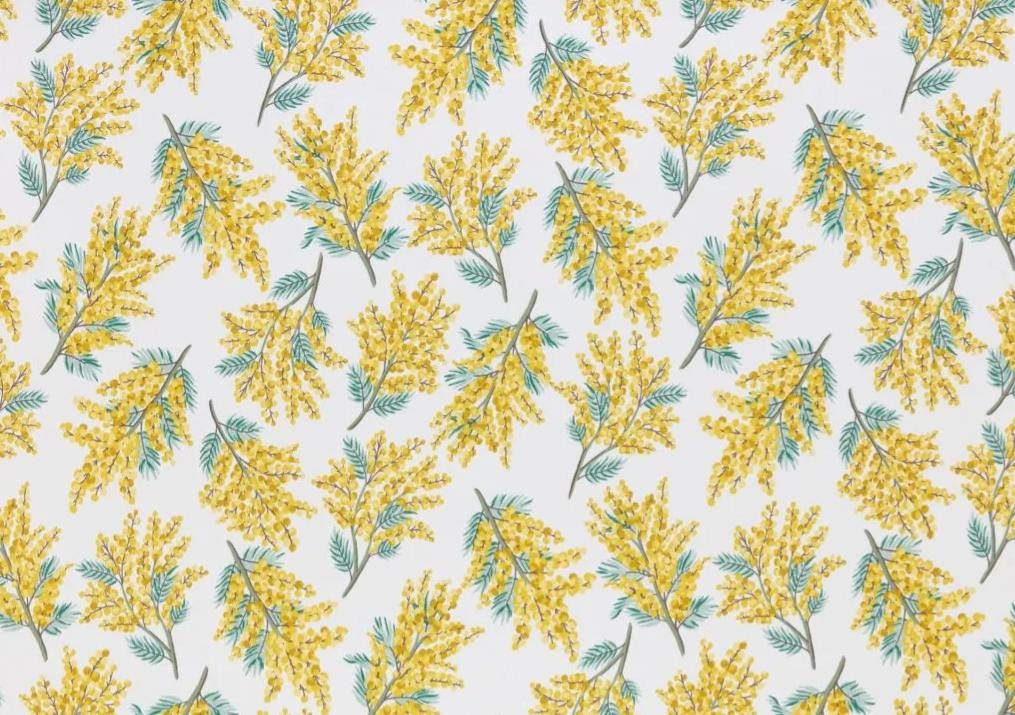 Cath Kidston Mimosa Flower Tablecloth: Handmade Floral Print