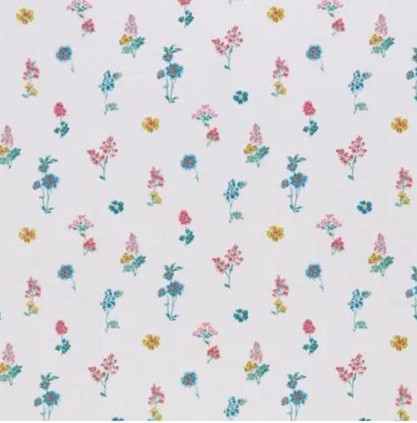 Cath Kidston Tablecloth Sprig Twilight Multi , Cath Kidston Tablecloth , Vintage Rose Tablecloth , Round Oval Square Rectangle Tablecloth