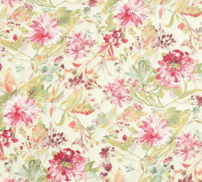 Round Watercolour Flowers Tablecloth , Light Beige Raspberry Tablecloth , Round Tablecloth , Oval Tablecloth , Rectangle Square Tablecloth