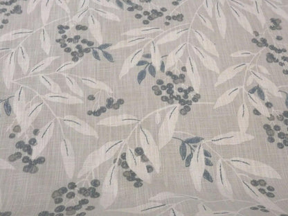 Laura Ashley Greendale Silver Floral Cushion Cover: Handmade Throw Pillow