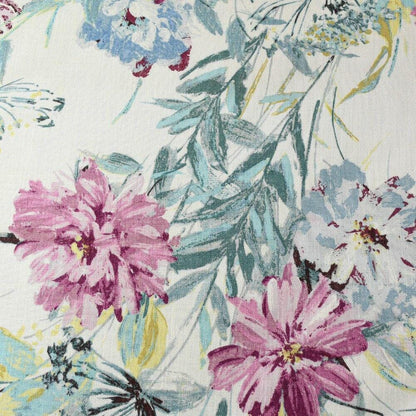 Laura Ashley Floral Cushion Cover: Cosmos Multi Throw Pillow