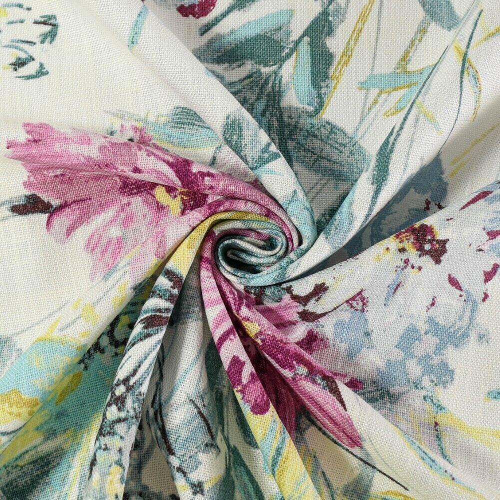 Laura Ashley Floral Cushion Cover: Cosmos Multi Throw Pillow