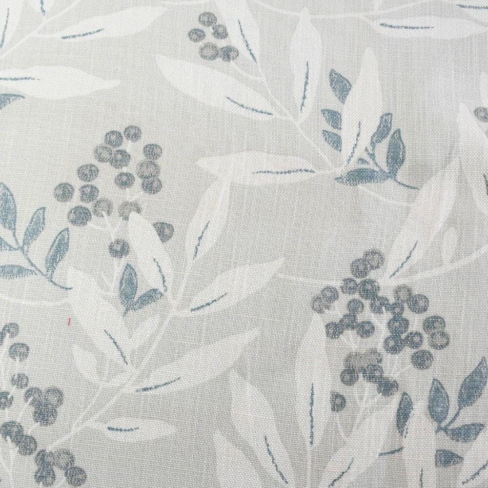 Laura Ashley Greendale Silver Floral Cushion Cover: Handmade Throw Pillow