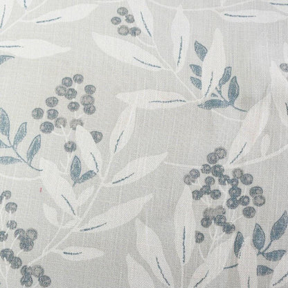 Laura Ashley Greendale Silver Floral Cushion Cover: Handmade Throw Pillow