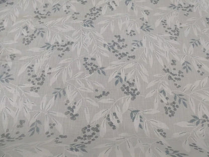 Laura Ashley Greendale Silver Floral Cushion Cover: Handmade Throw Pillow