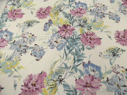 Laura Ashley Floral Cushion Cover: Cosmos Multi Throw Pillow