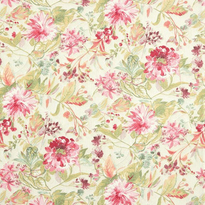 Watercolour Flowers Cushion Cover , Flowers Light Beige Raspberry Cushion Cover , Throw Pillow , Scatter Cushions , Cushion Cover UK