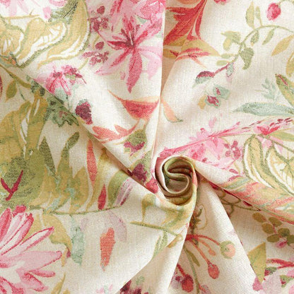 Watercolour Flowers Cushion Cover , Flowers Light Beige Raspberry Cushion Cover , Throw Pillow , Scatter Cushions , Cushion Cover UK