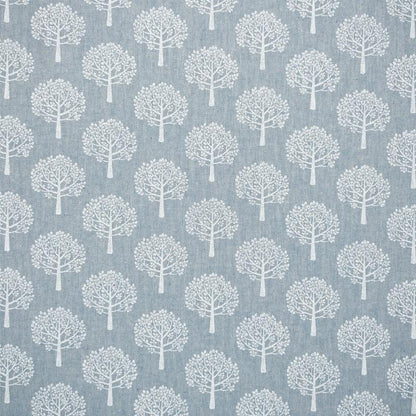 Sky Blue Mulberry Tree Tablecloth: Linen Look, Handmade in UK