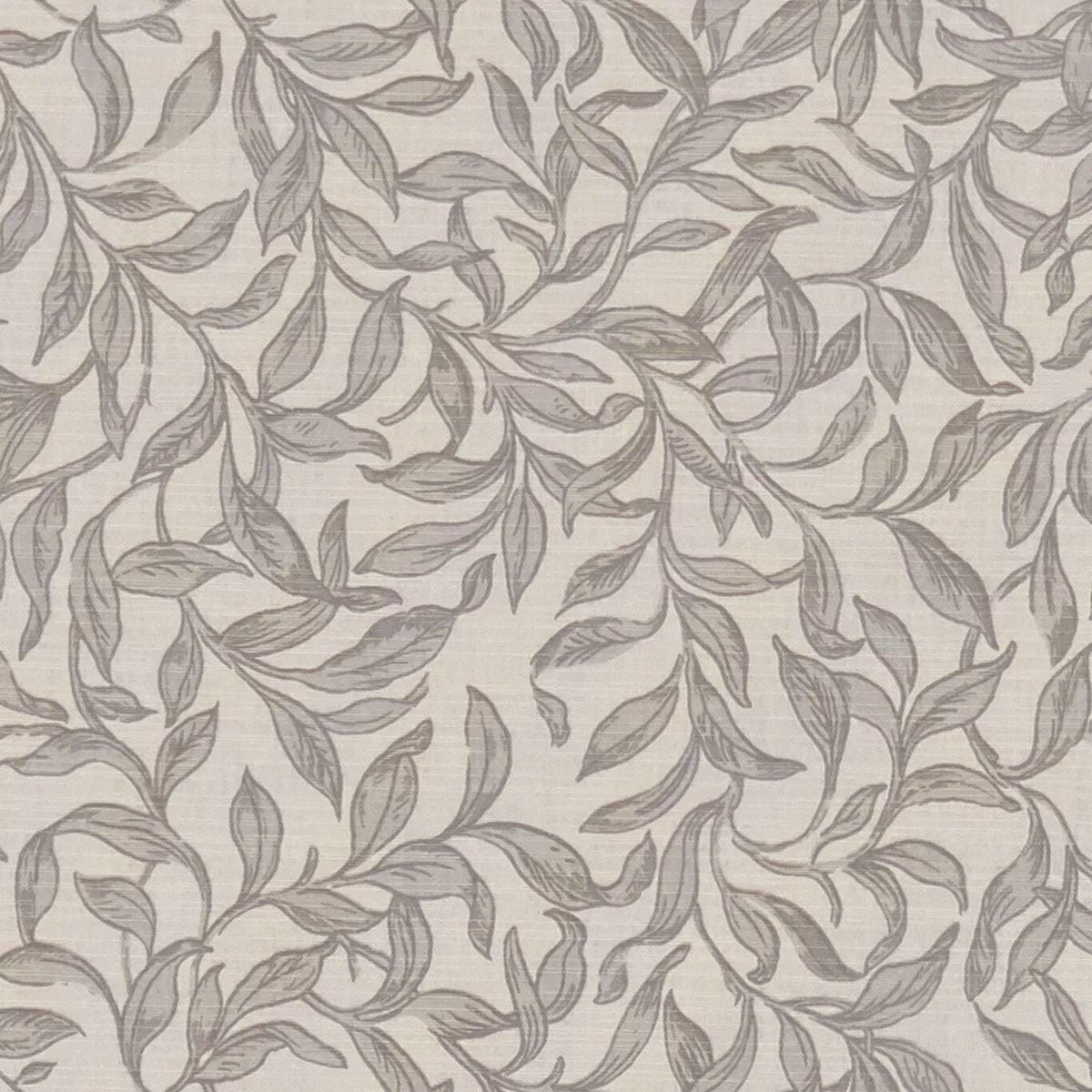 Clarke and Clarke Entwistle Stone Cushion Cover: Handmade Cotton Leaves Throw Pillow