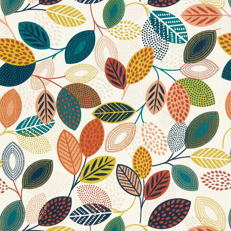 Round Scandi Leaves Leaf Tablecloth , Leaf Multi Tablecloth , Round Tablecloth , Oval Tablecloth , Rectange Tablecloth
