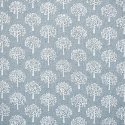 Sky Blue Mulberry Tree Tablecloth: Linen Look, Handmade in UK