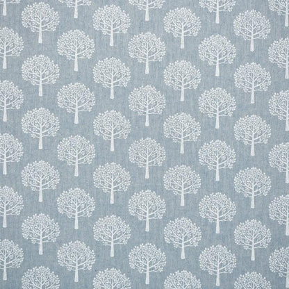 Sky Blue Mulberry Tree Tablecloth: Linen Look, Handmade in UK