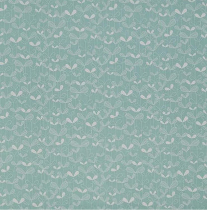 Saplings Pale Aqua Cushion Cover, Scandi Throw Pillow