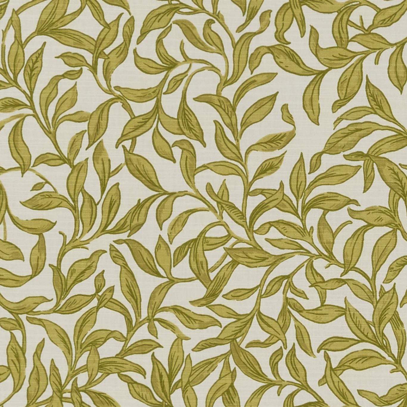 Entwistle Chartreuse Cushion Cover , Cream Leaf Leaves Cushion Cover , Scatter Cushions , Cushion Cover UK