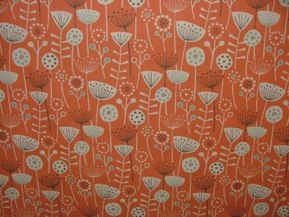 Scandi Floral Fabric Placemats , Floral Cotton Napkins, Fryetts Bergen Cotton Placemat , Table Linen Dining Table Mats