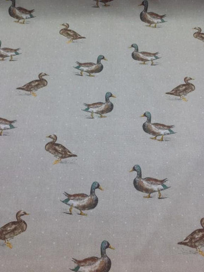 Mallard Duck Natural Beige Cushion Cover , Throw Pillow , Scatter Cushions , Cushion Cover UK