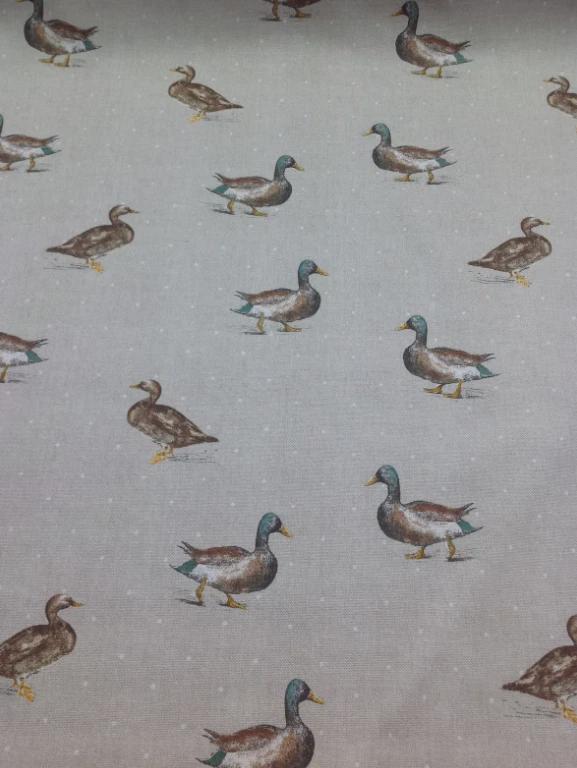 Mallard Duck Natural Beige Cushion Cover , Throw Pillow , Scatter Cushions , Cushion Cover UK