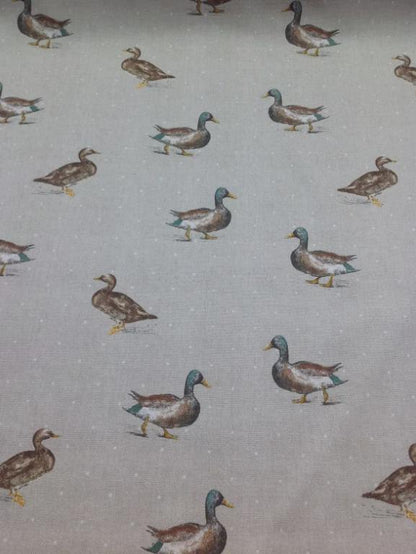 Mallard Duck Natural Beige Cushion Cover , Throw Pillow , Scatter Cushions , Cushion Cover UK