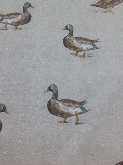Mallard Duck Natural Beige Cushion Cover , Throw Pillow , Scatter Cushions , Cushion Cover UK