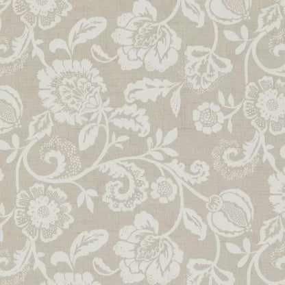 Eliza Tapestry Floral Cushion Cover , Natural Beige Cotton Throw Pillow , Handmade UK