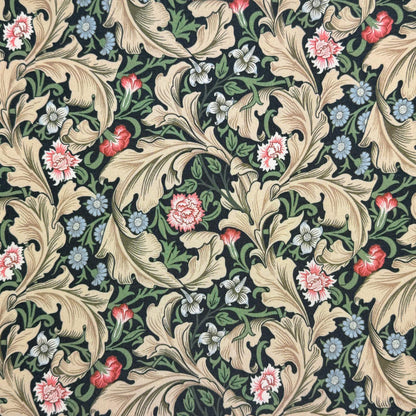 William Morris Coated Tablecloth Leicester Forest Green , Outdoor Water Resistant Table Cloth , Round Oval Rectangle , Handmade in UK