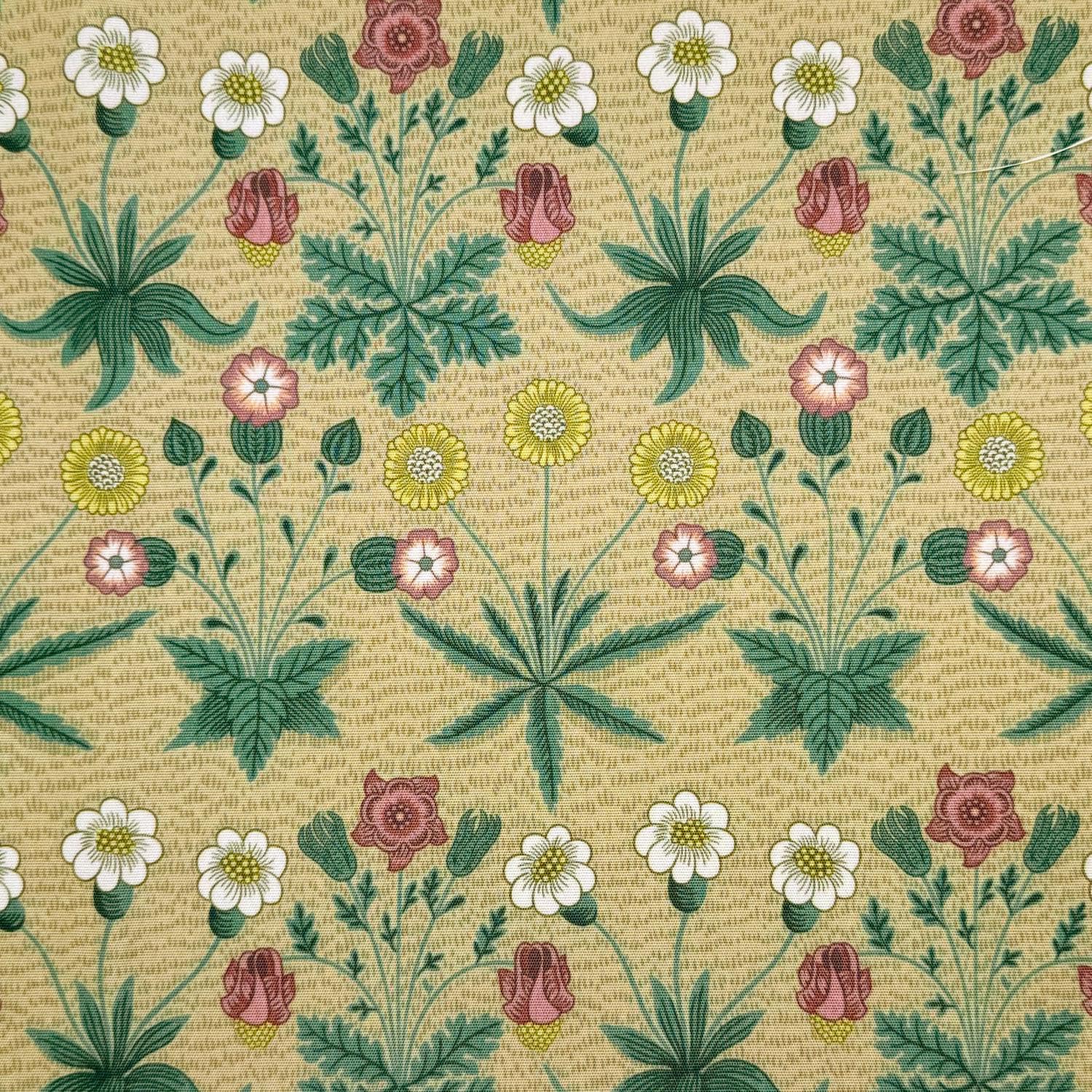 William Morris Coated Tablecloth Putty Natural Green , Outdoor Water Resistant Table Cloth , Round Oval Rectangle , Handmade in UK