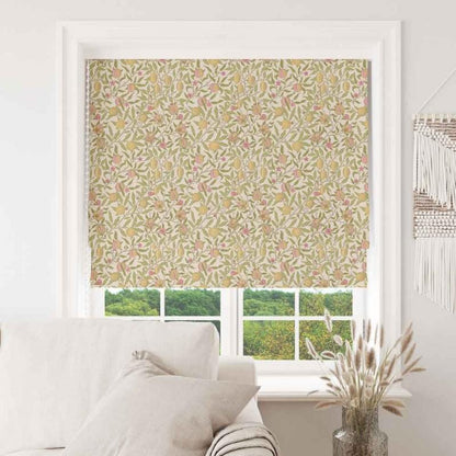 William Morris Pomegranate Tablecloth: Handmade Floral Cotton Table Linen
