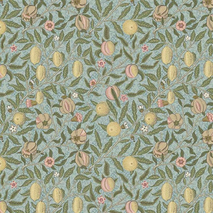 William Morris Pomegranate Tablecloth: Handmade Floral Cotton Table Linen
