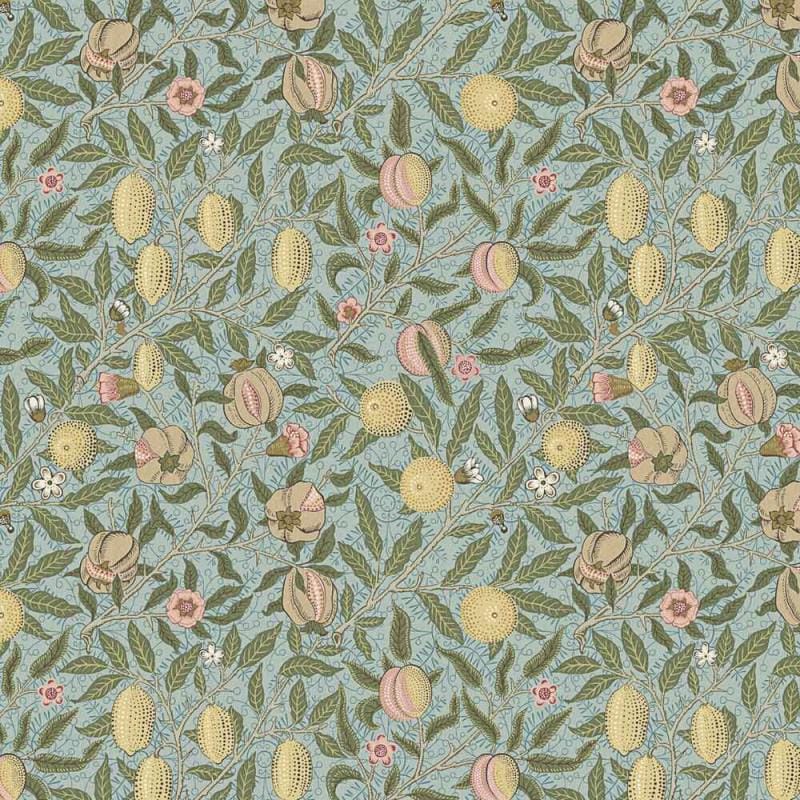 William Morris Pomegranate Tablecloth: Handmade Floral Cotton Table Linen