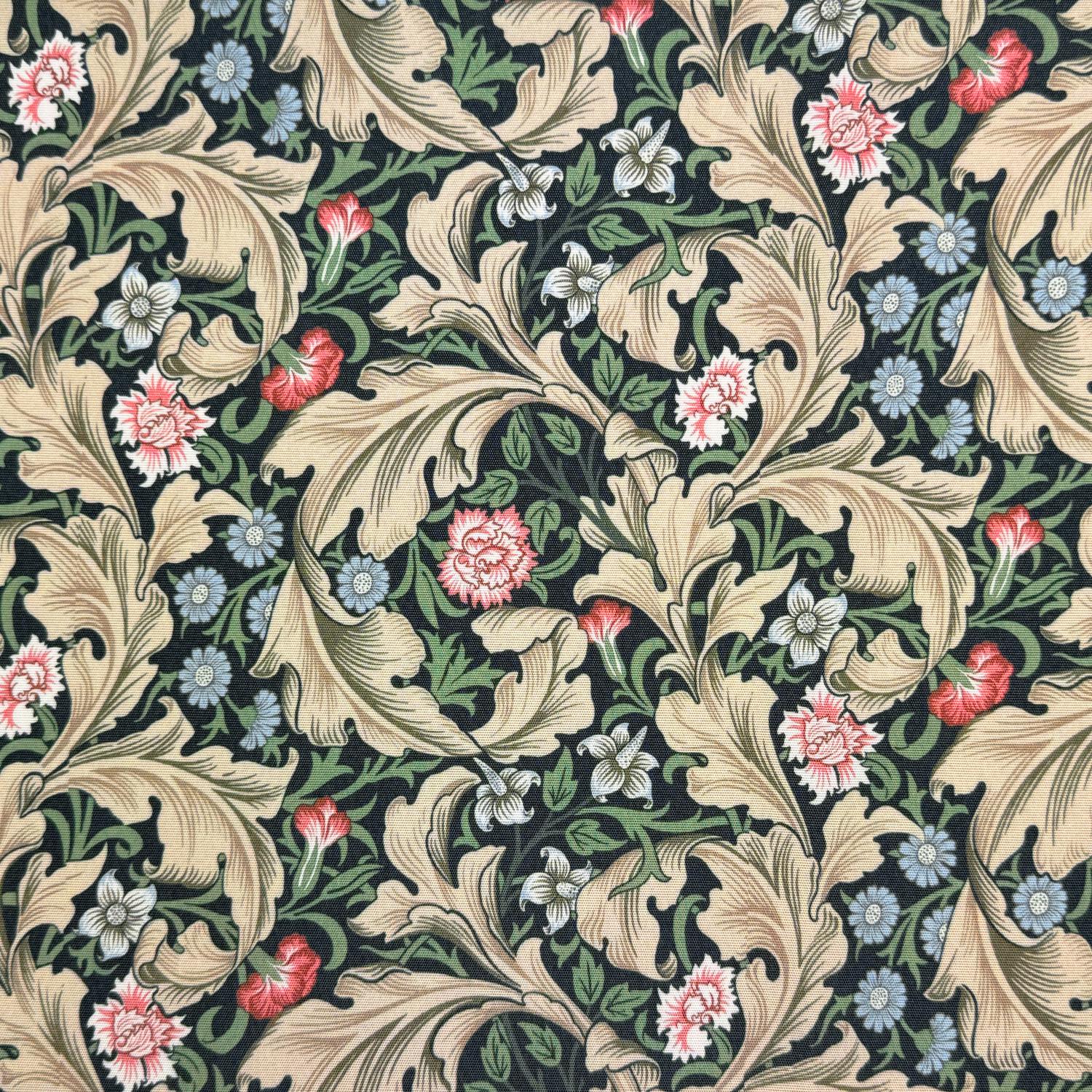 William Morris Coated Tablecloth Leicester Forest Green , Outdoor Water Resistant Table Cloth , Round Oval Rectangle , Handmade in UK