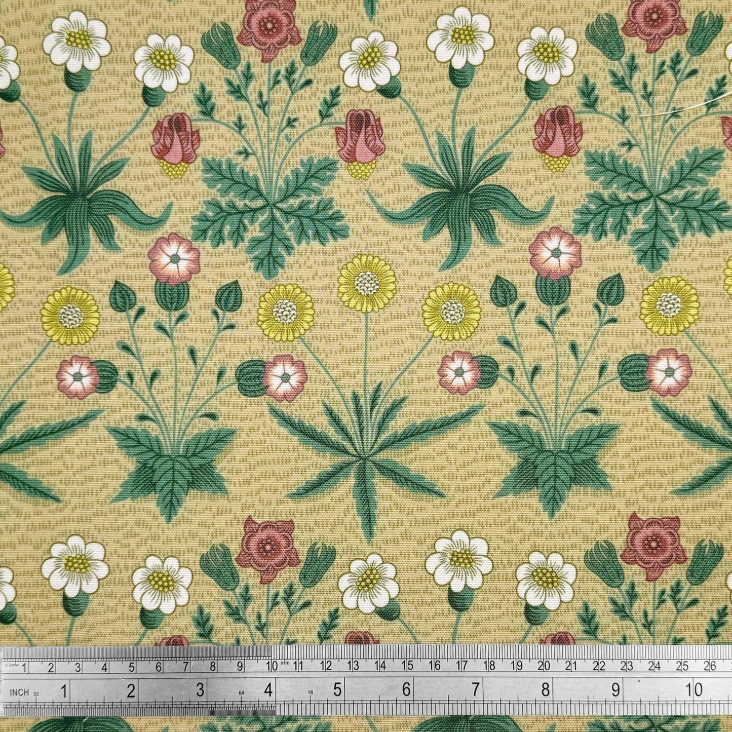 William Morris Coated Tablecloth Putty Natural Green , Outdoor Water Resistant Table Cloth , Round Oval Rectangle , Handmade in UK