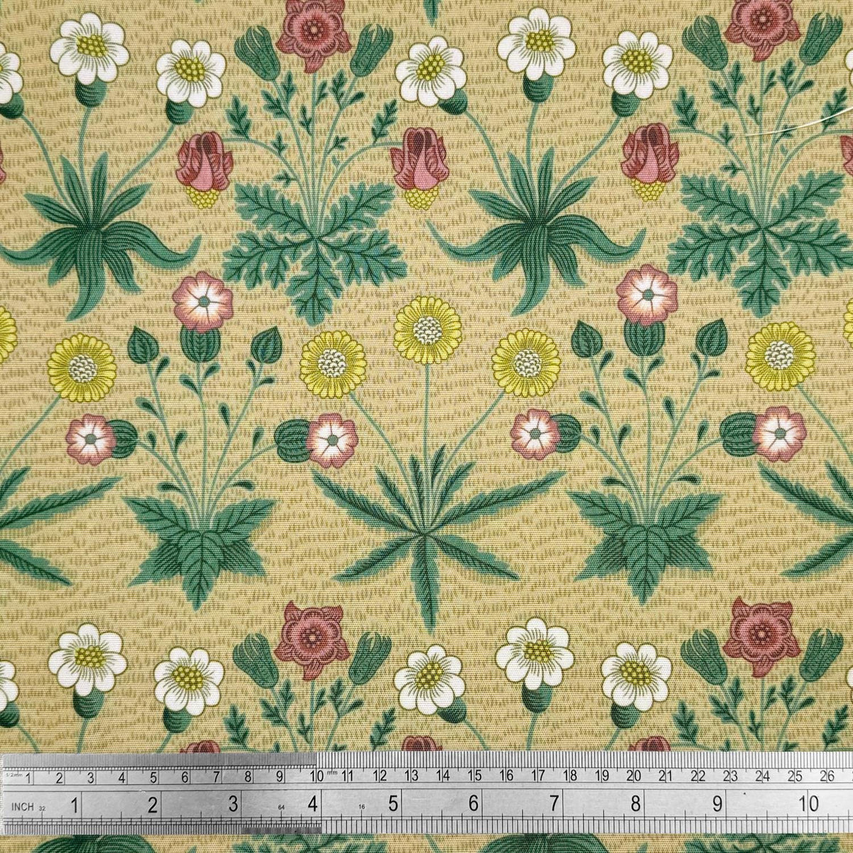William Morris Coated Tablecloth Putty Natural Green , Outdoor Water Resistant Table Cloth , Round Oval Rectangle , Handmade in UK