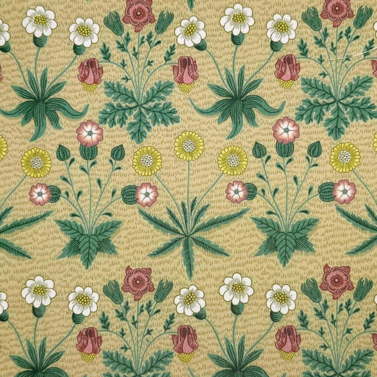 William Morris Coated Tablecloth Putty Natural Green , Outdoor Water Resistant Table Cloth , Round Oval Rectangle , Handmade in UK
