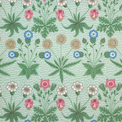 William Morris Coated Tablecloth Daisy Duck Egg , Outdoor Water Resistant, Round Oval Rectangle , Handmade in UK
