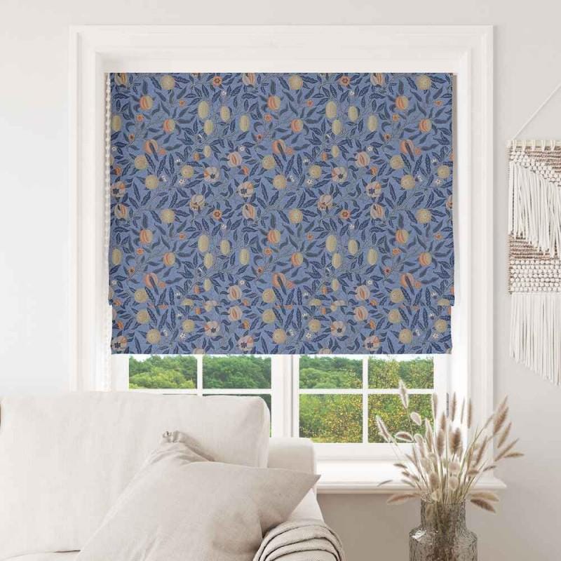 William Morris Pomegranate Tablecloth: Handmade Floral Cotton Table Linen