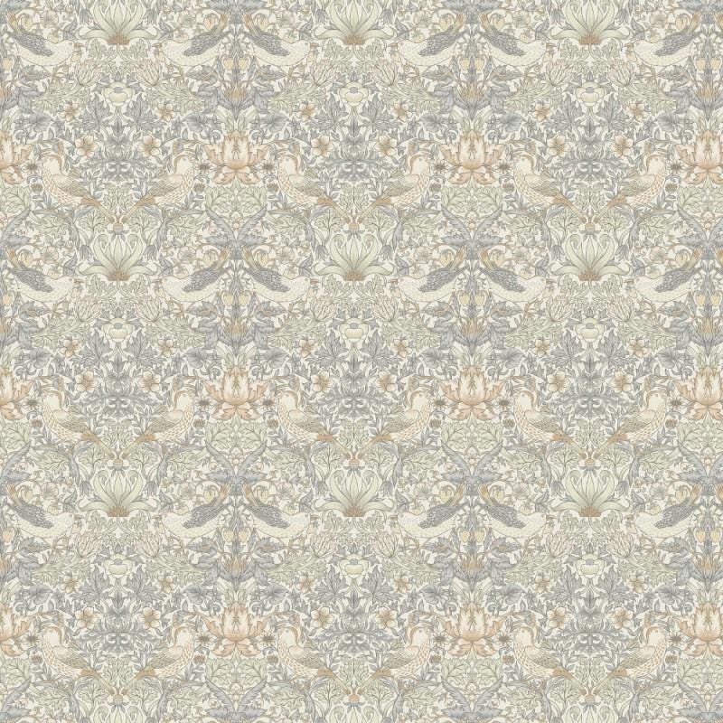 William Morris Table Runner Strawberry Thief Natural , Cotton Napkins , Birds Table Runner , Table Decoration , Various Size