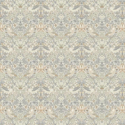 William Morris Table Runner Strawberry Thief Natural , Cotton Napkins , Birds Table Runner , Table Decoration , Various Size