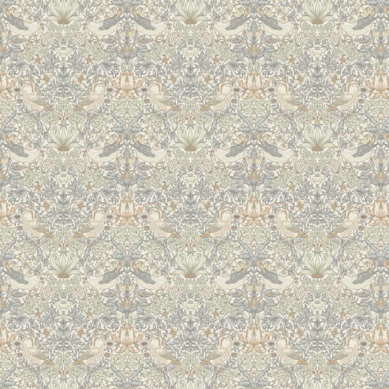 William Morris Table Runner Strawberry Thief Natural , Cotton Napkins , Birds Table Runner , Table Decoration , Various Size