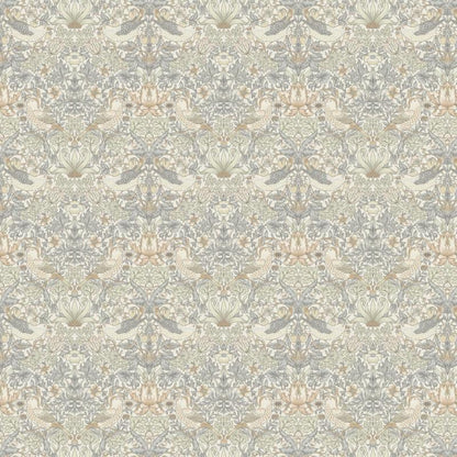 William Morris Table Runner Strawberry Thief Natural , Cotton Napkins , Birds Table Runner , Table Decoration , Various Size