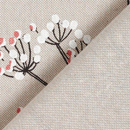 Birds and Twigs Tablecloth: Cotton Linen Look, Handmade in UK