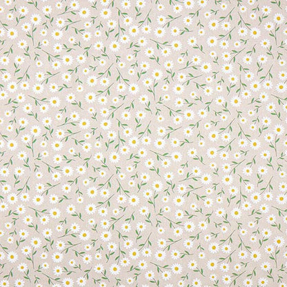 Daisies Tea Towel , Floral Cotton Kitchen Towel .