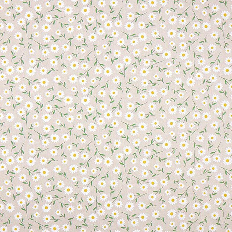Daisies Tea Towel , Floral Cotton Kitchen Towel .