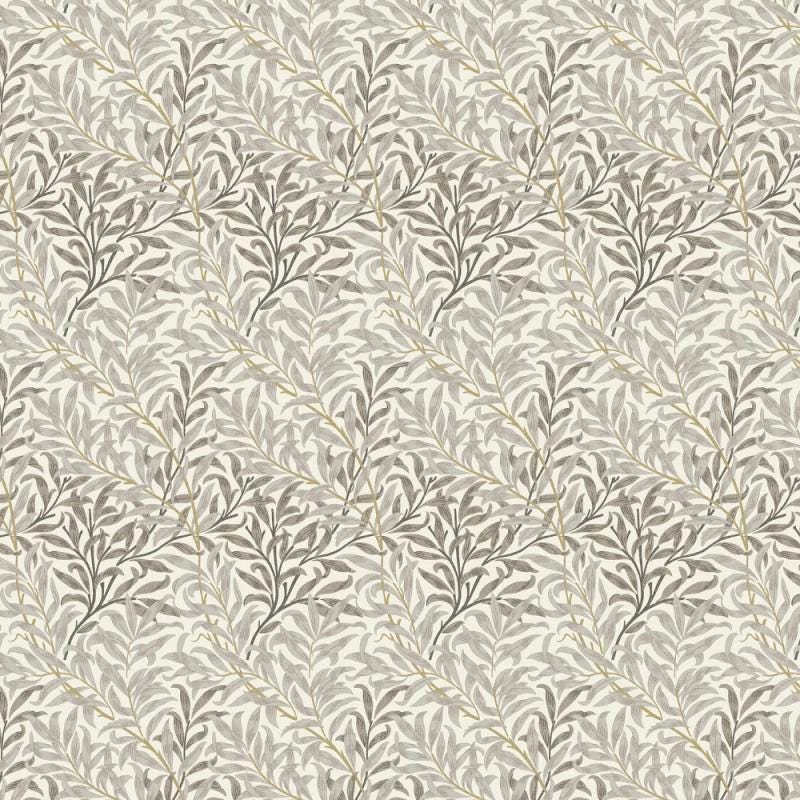William Morris Table Runner Willow Bough Natural Beige, Cotton Napkins, Handmade in UK