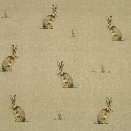 Hartley Hare Table Runner , Hare Natural Beige Table Runner , Table Decoration , Various Size