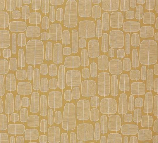 MissPrint Little Trees Table Runner , Yellow Ochre Table Runner , Table Decoration , Various Size