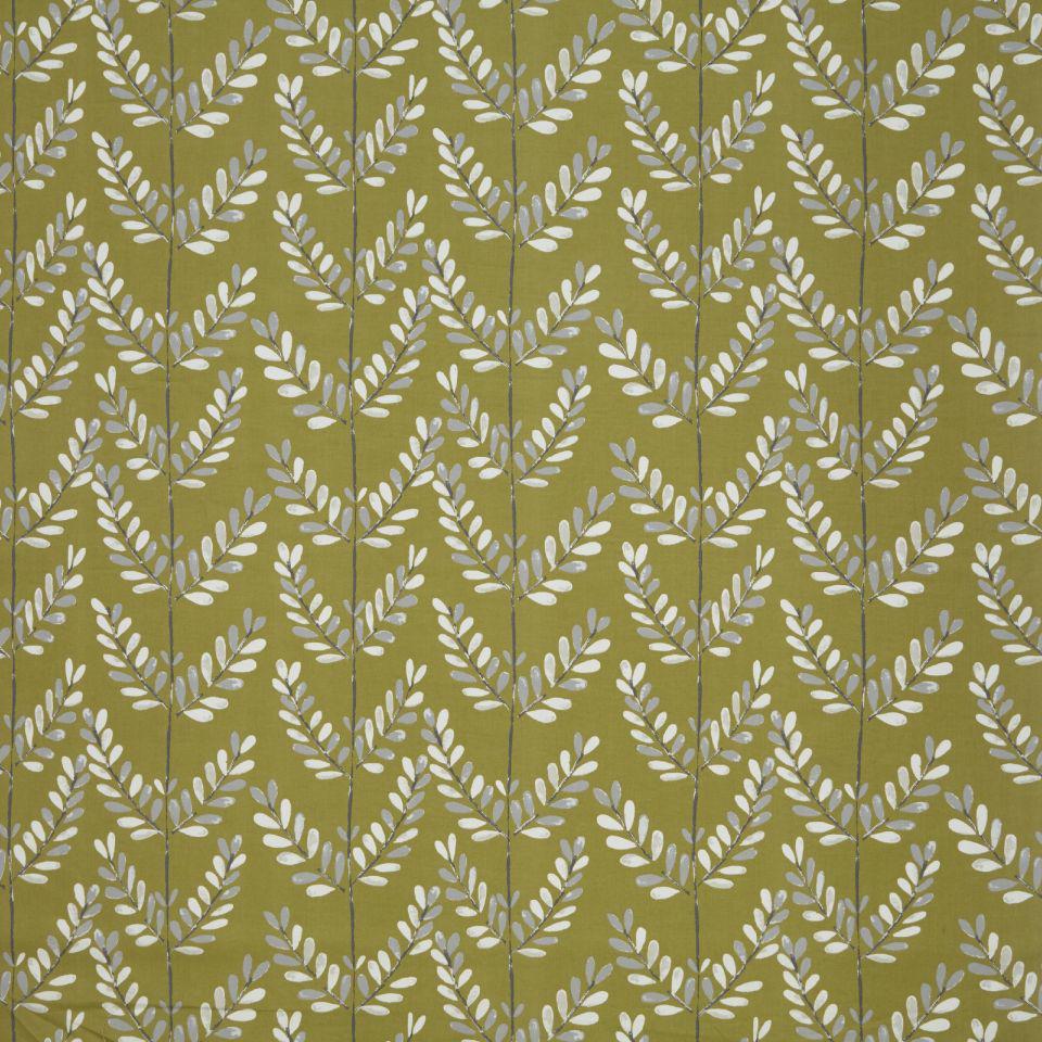 Scandi Sprig Kiwi Tablecloth , Leaf Leaves Tablecloth , Round Oval Rectangle Tablecloth