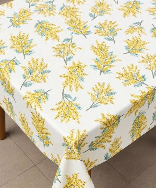 Cath Kidston Mimosa Flower Tablecloth: Handmade Floral Print