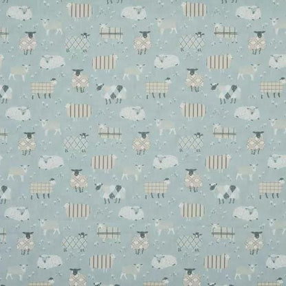 Cushion Cover Baa Baa Sheep Duckegg Blue